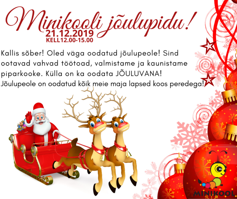 Minikooli Jõulupidu 2019