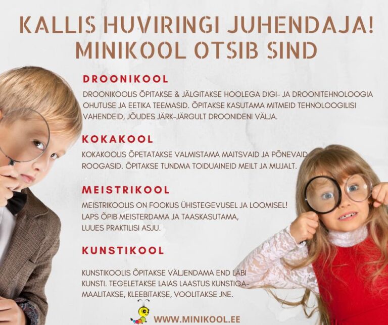 Minikooli kuulutus