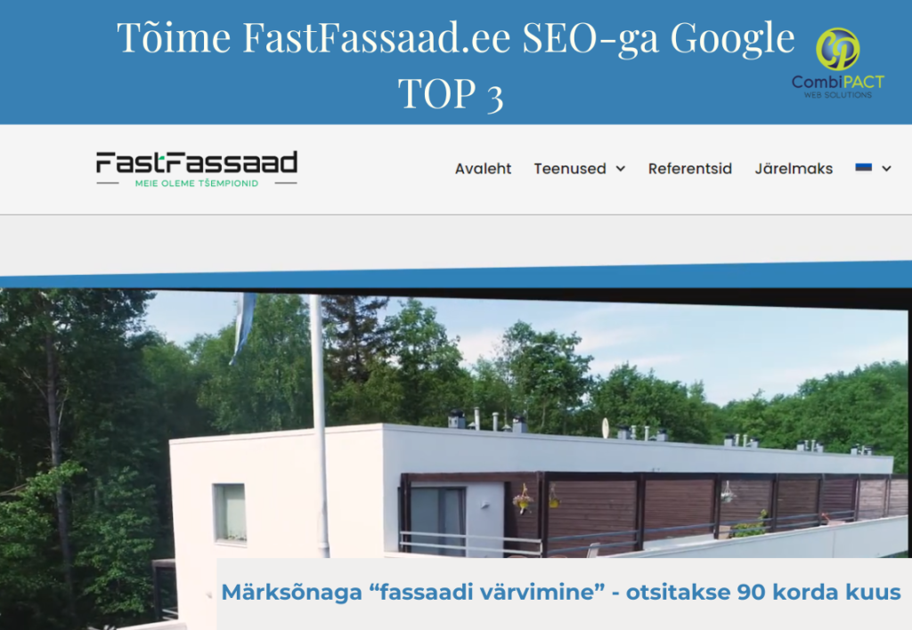 Fastfassaad SEO